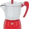 G.A.T. Moka Delizia 3-Cup Moka Pot - Red 2 G.A.T. Moka Delizia 3-Cup Moka Pot - Red -Coffee Supplies Store 1228017