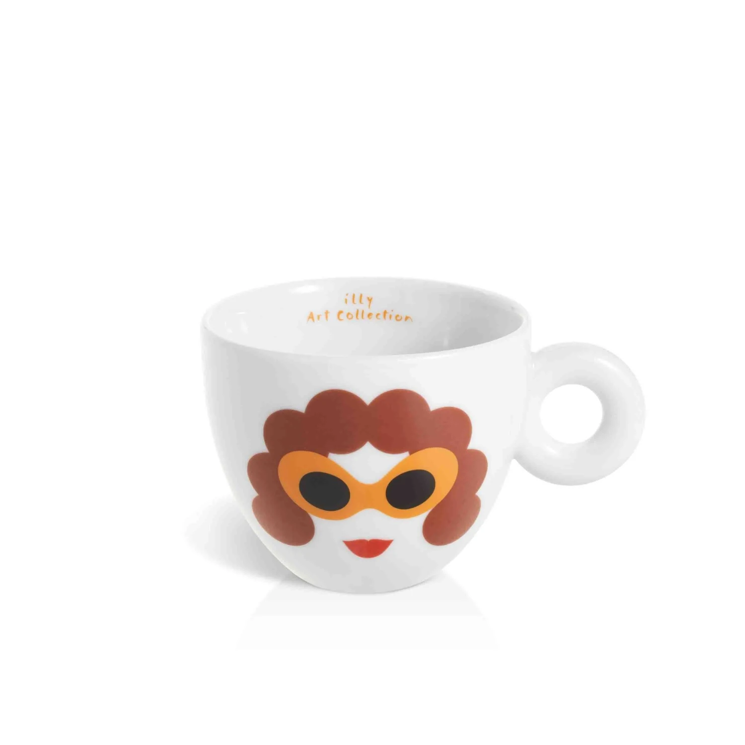 Illy Art Collection Olimpia Zagnoli Cappuccino Cups - Set Of 2 8 Illy Art Collection Olimpia Zagnoli Cappuccino Cups - Set Of 2 - Image 6