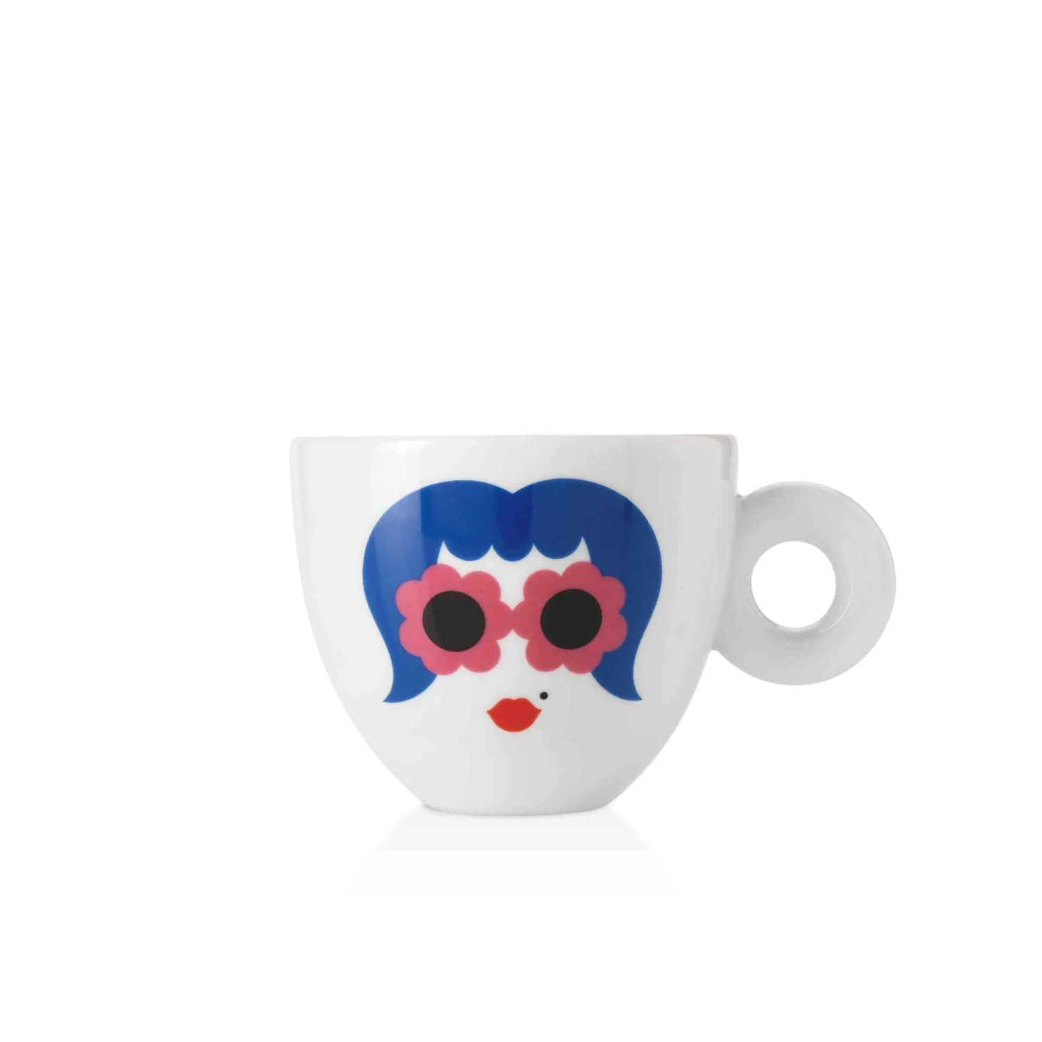 Illy Art Collection Olimpia Zagnoli Cappuccino Cups - Set Of 2 11 Illy Art Collection Olimpia Zagnoli Cappuccino Cups - Set Of 2 - Image 9