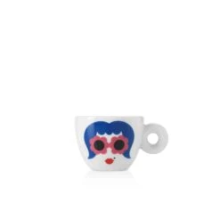 Illy Art Collection Olimpia Zagnoli Espresso Cups - Set Of 2 20 Illy Art Collection Olimpia Zagnoli Espresso Cups - Set Of 2 -Coffee Supplies Store 19017 Zagnoli esp taz front 4
