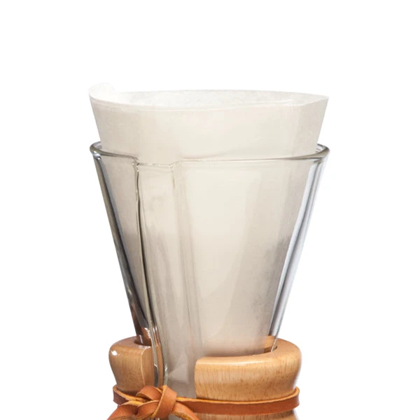 Chemex 100 Unfolded 13" Half Moon Filters 3 Chemex 100 Unfolded 13" Half Moon Filters