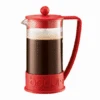 Bodum BRAZIL Coffee Press In Red 2 Bodum BRAZIL Coffee Press In Red -Coffee Supplies Store 431 original 1 4