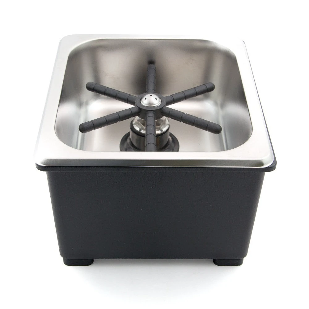 Barista Basics Counter Top Rinser - 6" X 6" X 2" Pan Size 3 Barista Basics Counter Top Rinser - 6" X 6" X 2" Pan Size
