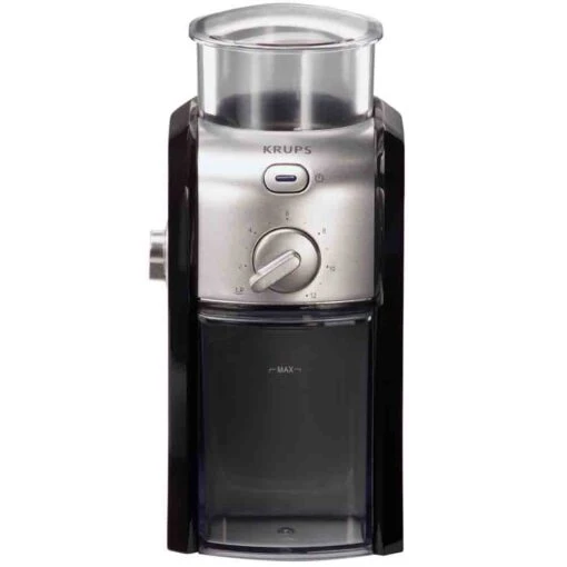 Krups GVX212 Black And Stainless Steel Burr Coffee Grinder 5 Krups GVX212 Black And Stainless Steel Burr Coffee Grinder -Coffee Supplies Store 4778 original krups gvx212 black and stainless steel burr coffee grinder