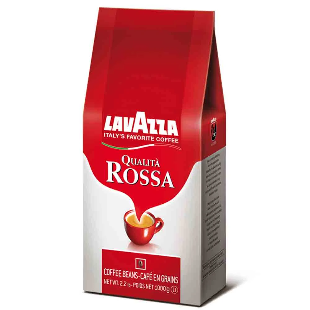 Lavazza Qualita Rossa Whole Bean Medium Roast Espresso Coffee 3 Lavazza Qualita Rossa Whole Bean Medium Roast Espresso Coffee
