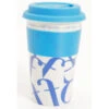 Waechtersbach Coffee-Script-Collage 12oz Travel Mug In Blue 1 Waechtersbach Coffee-Script-Collage 12oz Travel Mug In Blue -Coffee Supplies Store 5103 original waechtersbach coffee script collage 12oz travel mug blue