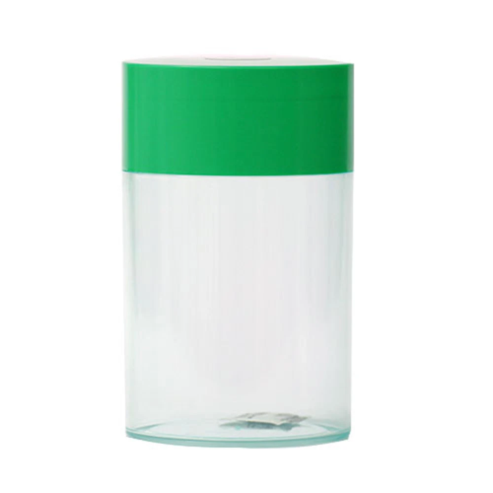Coffeevac 1lb CFV2 Storage Container Clear With Green Top 3 Coffeevac 1lb CFV2 Storage Container Clear With Green Top