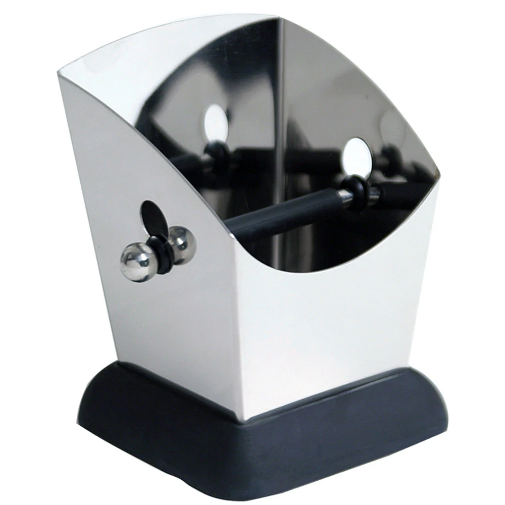 Modern Stainless Steel Knock Box Standard 3 Modern Stainless Steel Knock Box Standard