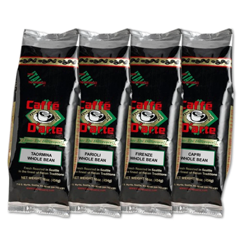Caffé D'arte Whole Bean Espresso Sampler 3 Caffé D'arte Whole Bean Espresso Sampler
