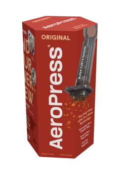 AeroPress Original Coffee Press 12 AeroPress Original Coffee Press -Coffee Supplies Store AeroPress Original in packaging