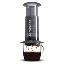 Coffee Supplies Store 15 Coffee Supplies Store -Coffee Supplies Store AeroPressOriginalonmugwithdrippingcoffee whitelettering