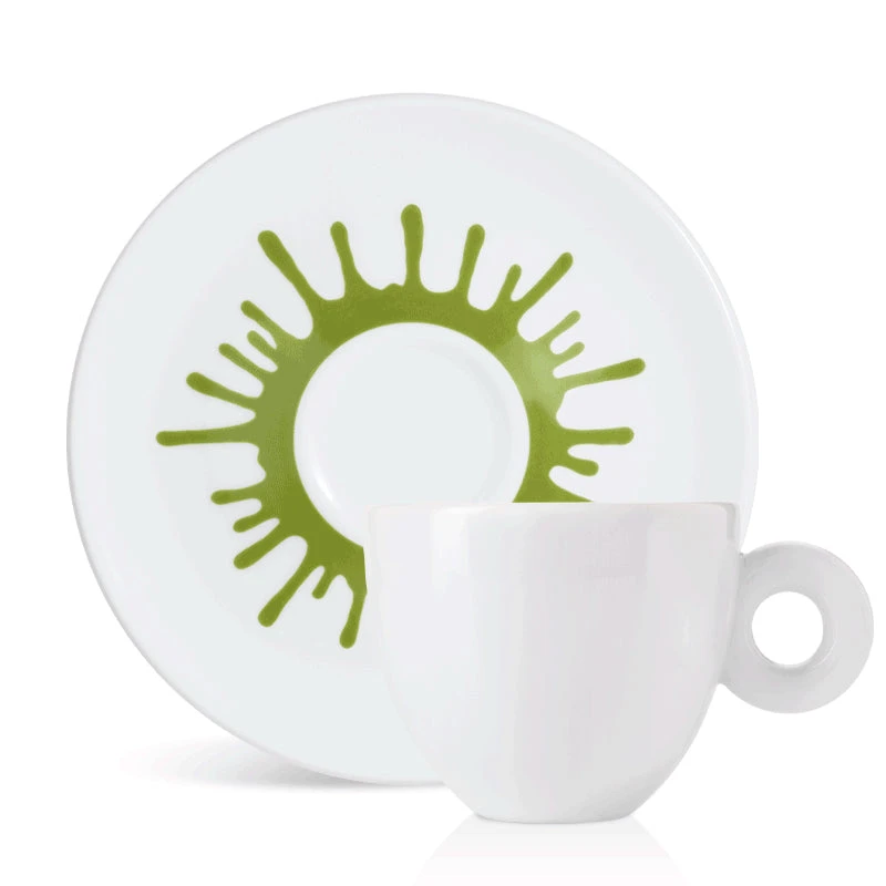 Illy Art Collection Ai Weiwei Set Of 4 Cappuccino Cups 6 Illy Art Collection Ai Weiwei Set Of 4 Cappuccino Cups - Image 4