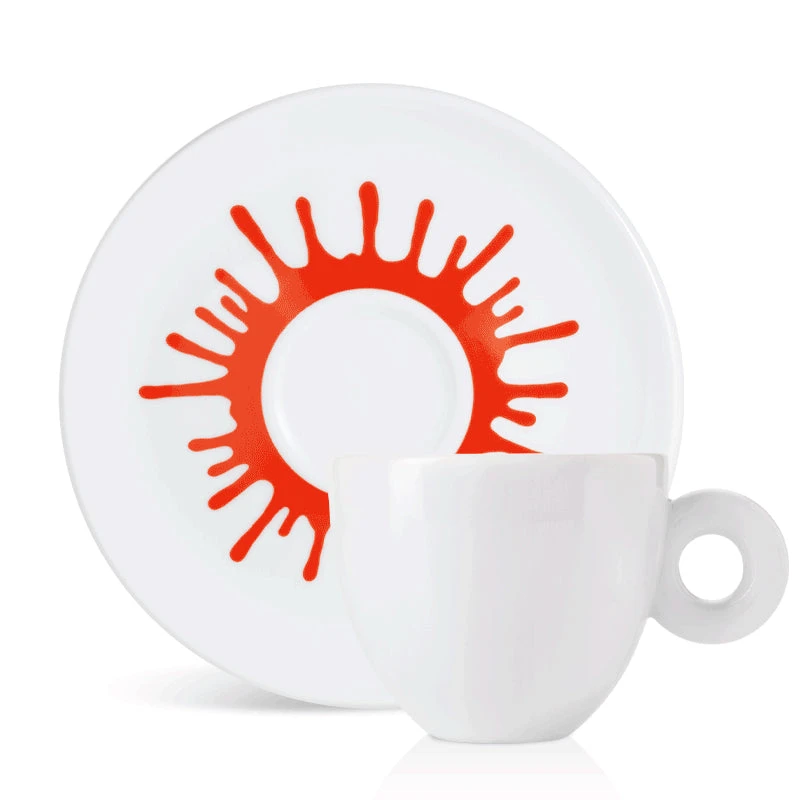 Illy Art Collection Ai Weiwei Set Of 4 Cappuccino Cups 7 Illy Art Collection Ai Weiwei Set Of 4 Cappuccino Cups - Image 5
