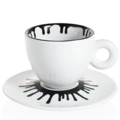 Illy Art Collection Ai Weiwei Set Of 4 Cappuccino Cups 16 Illy Art Collection Ai Weiwei Set Of 4 Cappuccino Cups -Coffee Supplies Store AiWeiwei CappuccinoBlack aa4a1bbc c552 4646 b61f 3778c8ed7607