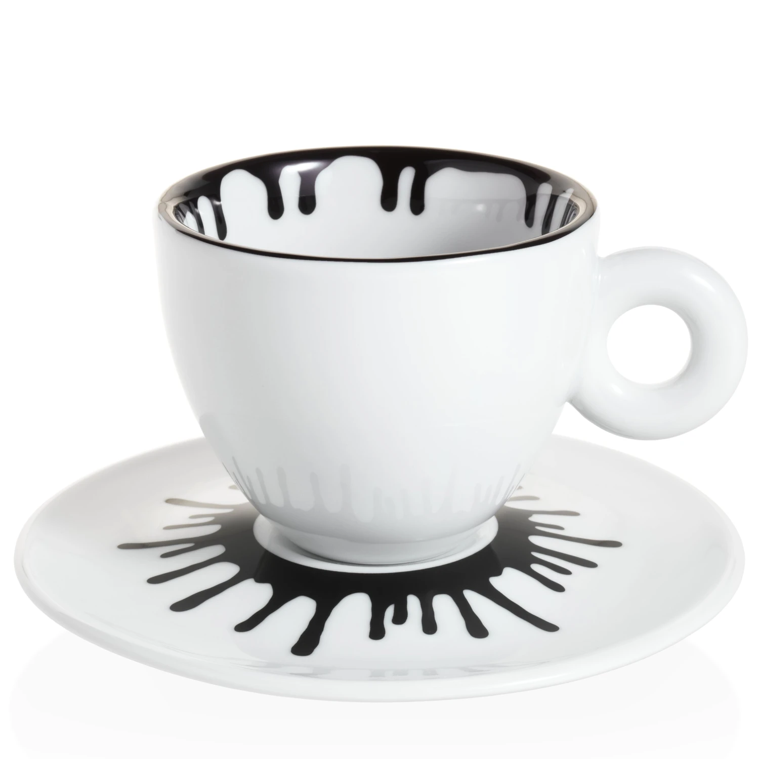 Illy Art Collection Ai Weiwei Set Of 4 Cappuccino Cups 8 Illy Art Collection Ai Weiwei Set Of 4 Cappuccino Cups - Image 6