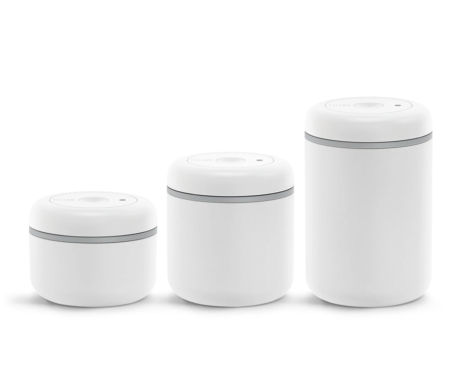 Fellow Atmos Vacuum Container 1.2L - Matte White 4 Fellow Atmos Vacuum Container 1.2L - Matte White - Image 2