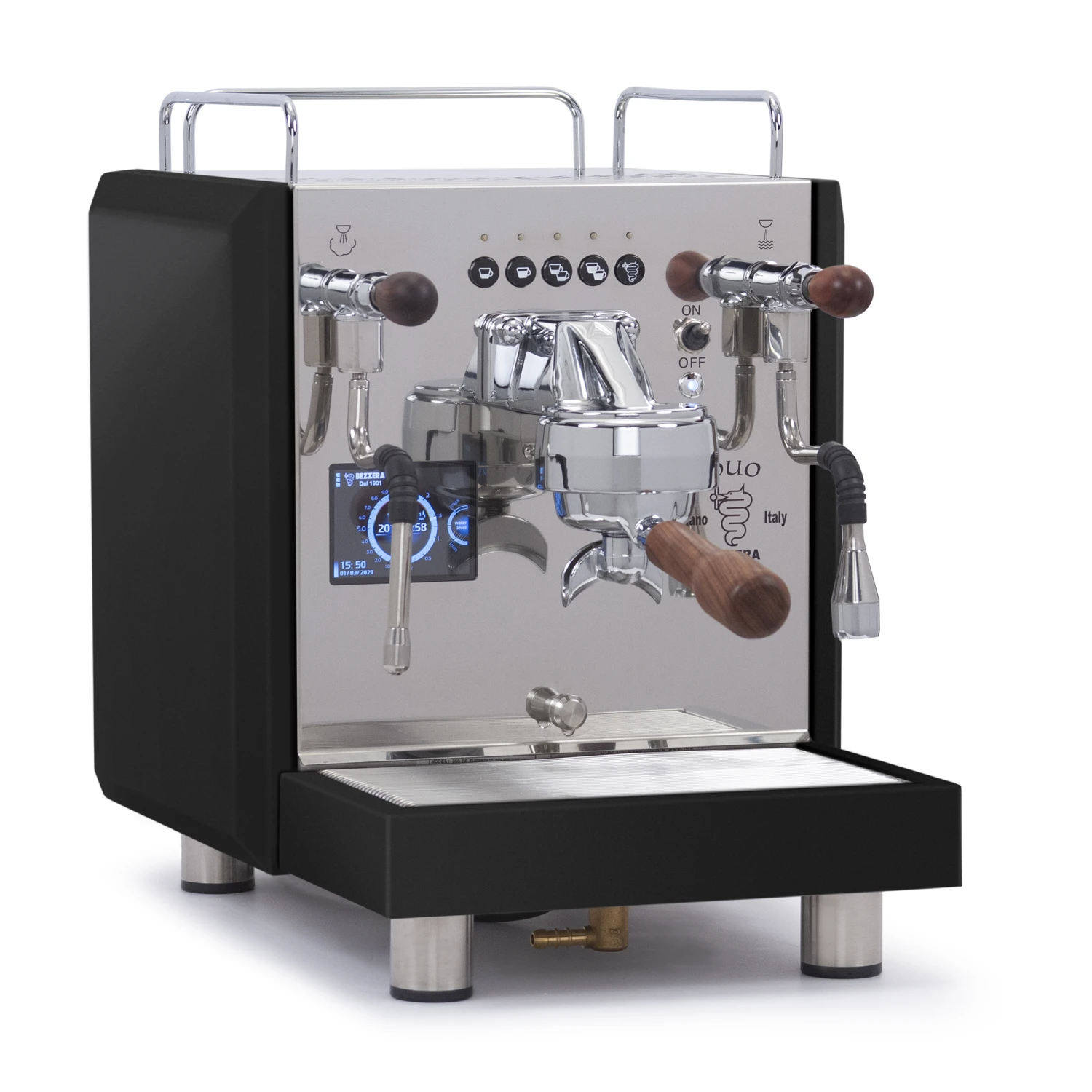 Bezzera DUO DE Dual Boiler Espresso Machine - Total Black 3 Bezzera DUO DE Dual Boiler Espresso Machine - Total Black