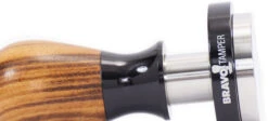 Bravo Espresso Tamper Light Wood Handle 54.7mm 15 Bravo Espresso Tamper Light Wood Handle 54.7mm -Coffee Supplies Store BravoTamper Hero LW