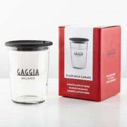 Gaggia Glass Milk Carafe 7 Gaggia Glass Milk Carafe -Coffee Supplies Store CarafeandBox