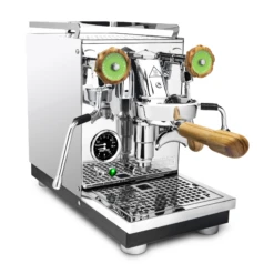 Profitec Pro 400 Espresso Machine With Olive Wood 20 Profitec Pro 400 Espresso Machine With Olive Wood -Coffee Supplies Store Chrome Olive Green