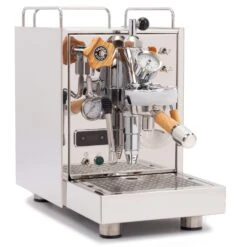 ECM Classika PID Espresso Machine With Flow Control - Olive Wood 15 ECM Classika PID Espresso Machine With Flow Control - Olive Wood -Coffee Supplies Store ClassikaPIDOliveWoodFlowControl Angled