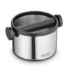 DeLonghi Stainless Steel Knock Box - Large 1 DeLonghi Stainless Steel Knock Box - Large -Coffee Supplies Store DLSC062Knockboxlargemain