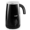 DeLonghi Distinta Electric Milk Frother 2 DeLonghi Distinta Electric Milk Frother -Coffee Supplies Store DeLonhgiEMF2BK MilkFrother BeautyShot