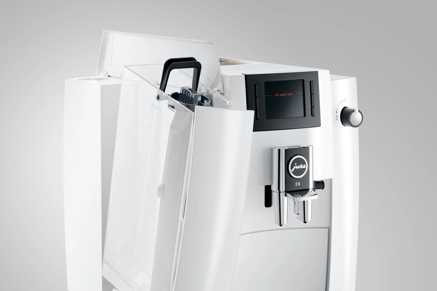 Refurbished JURA E6 Automatic Espresso Machine In Piano White (NAA) 7 Refurbished JURA E6 Automatic Espresso Machine In Piano White (NAA) - Image 5
