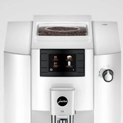 JURA E6 Automatic Espresso Machine In Piano White (NAA) 21 JURA E6 Automatic Espresso Machine In Piano White (NAA) -Coffee Supplies Store E6 det PW TopView Screen en 861320c0 e5a1 47eb 9189 72a74b3daf75