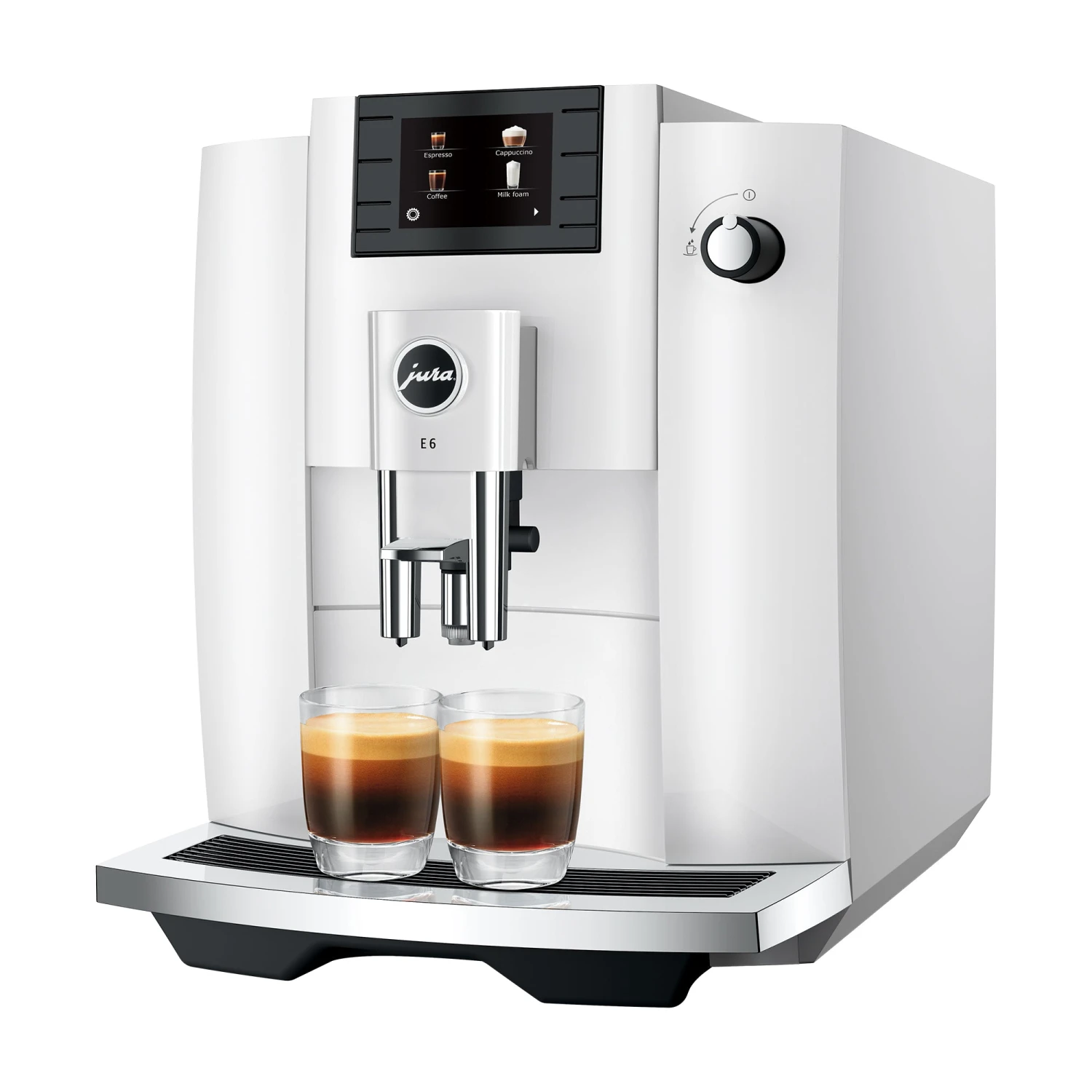JURA E6 Automatic Espresso Machine In Piano White (NAA) 4 JURA E6 Automatic Espresso Machine In Piano White (NAA) - Image 2