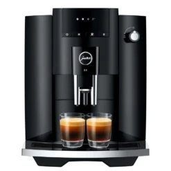 JURA E4 Automatic Espresso Machine In Piano Black 14 JURA E4 Automatic Espresso Machine In Piano Black -Coffee Supplies Store E8Black Main