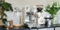 ECM Puristika Single-Boiler Espresso Machine Cream 23 ECM Puristika Single-Boiler Espresso Machine Cream -Coffee Supplies Store ECM Puristika creme Milieu