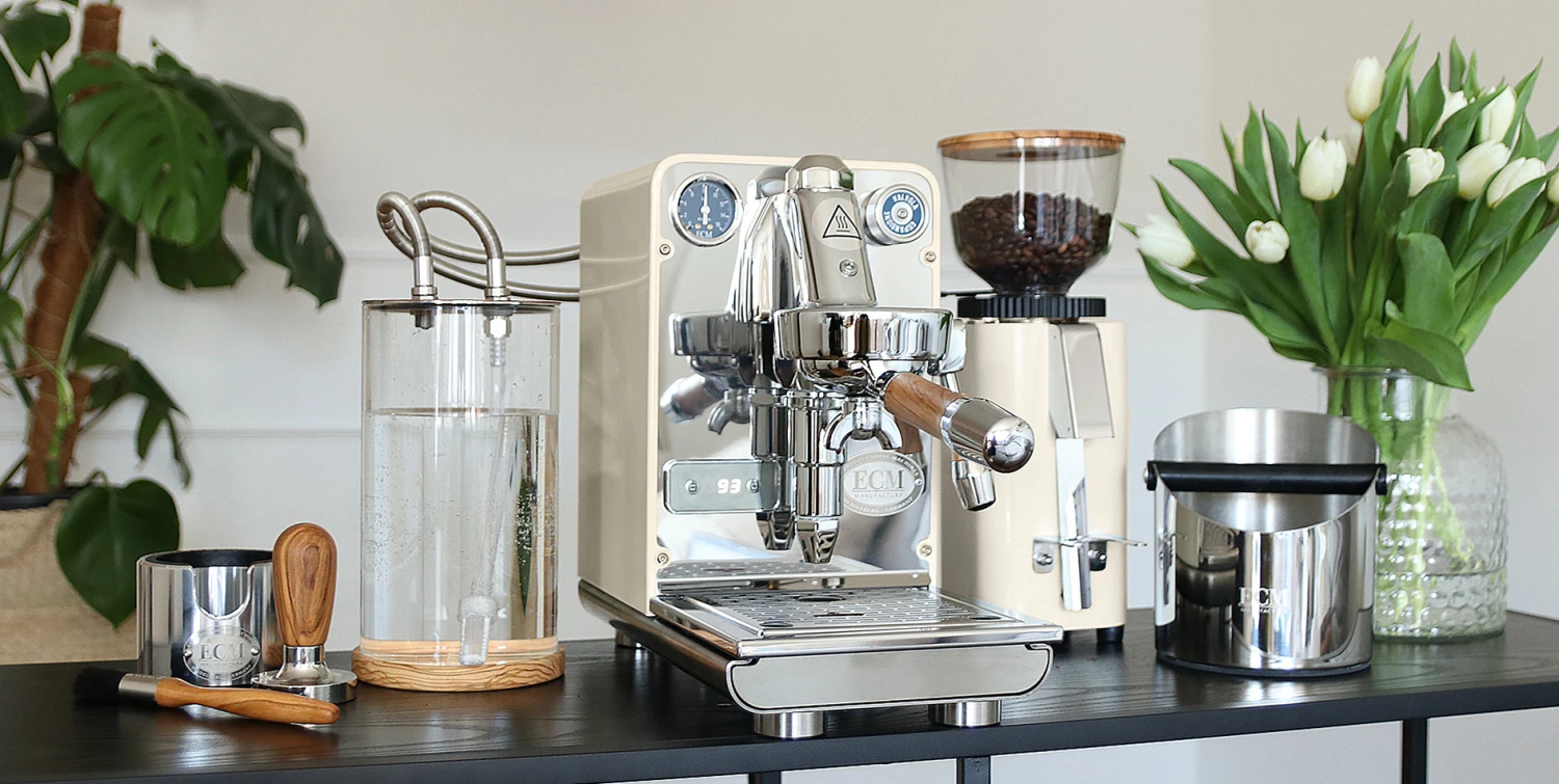 ECM Puristika Single-Boiler Espresso Machine Cream 13 ECM Puristika Single-Boiler Espresso Machine Cream - Image 11