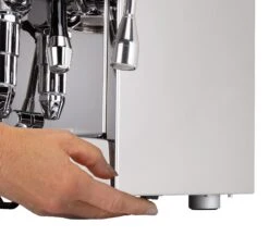 ECM Mechanika VI Slim Espresso Machine 20 ECM Mechanika VI Slim Espresso Machine -Coffee Supplies Store ECMMechanikaVISlimSchaltermitHandDetail