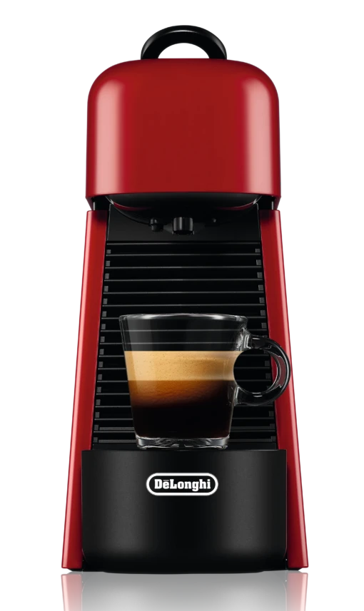 Nespresso Essenza Plus Espresso Machine By DeLonghi - Red