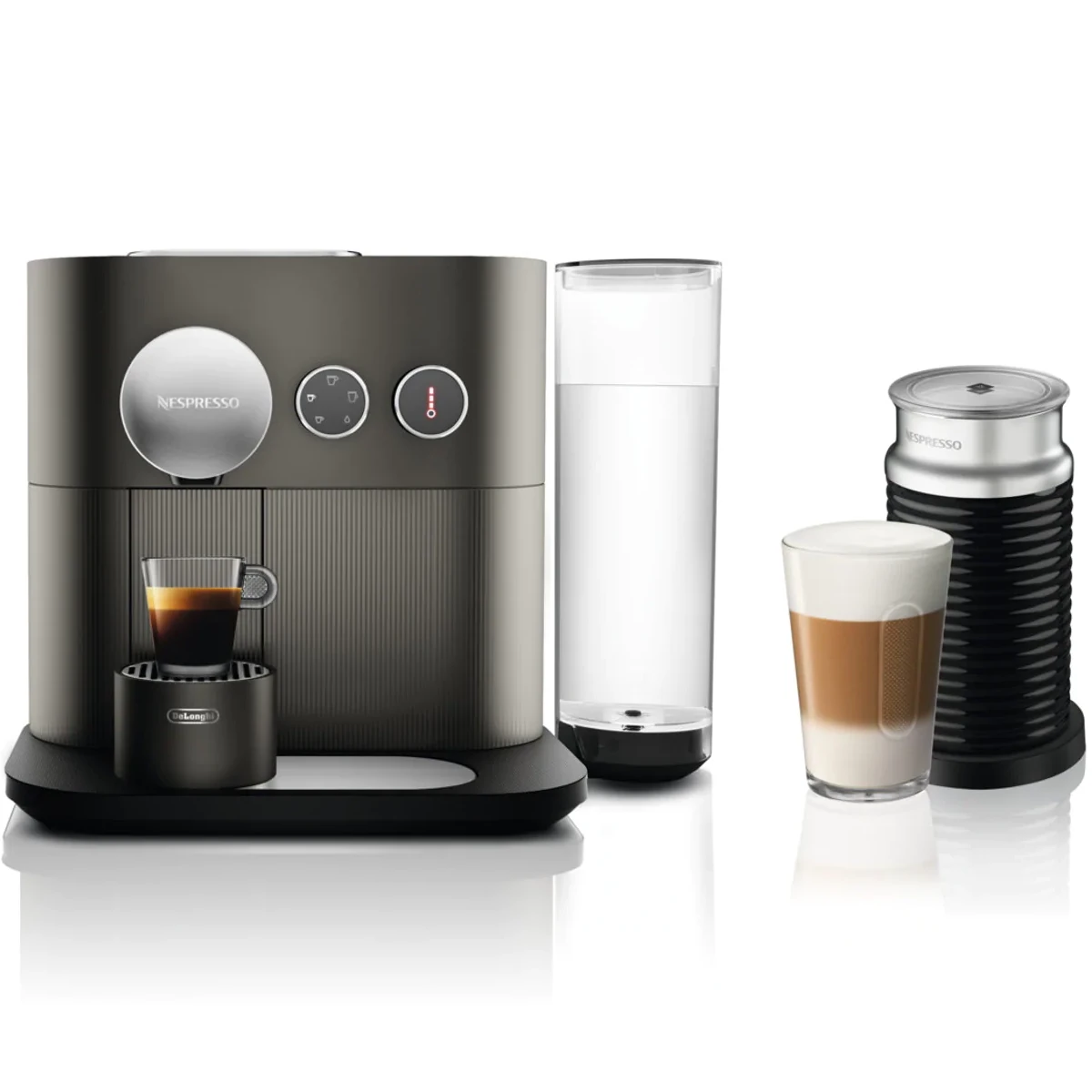 Nespresso Expert Espresso Machine By DeLonghi With Aeroccino - Anthracite Gray 3 Nespresso Expert Espresso Machine By DeLonghi With Aeroccino - Anthracite Gray