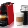 Nespresso Essenza Mini Espresso Machine By DeLonghi With Aeroccino - Ruby Red 1 Nespresso Essenza Mini Espresso Machine By DeLonghi With Aeroccino - Ruby Red -Coffee Supplies Store EN85RAE