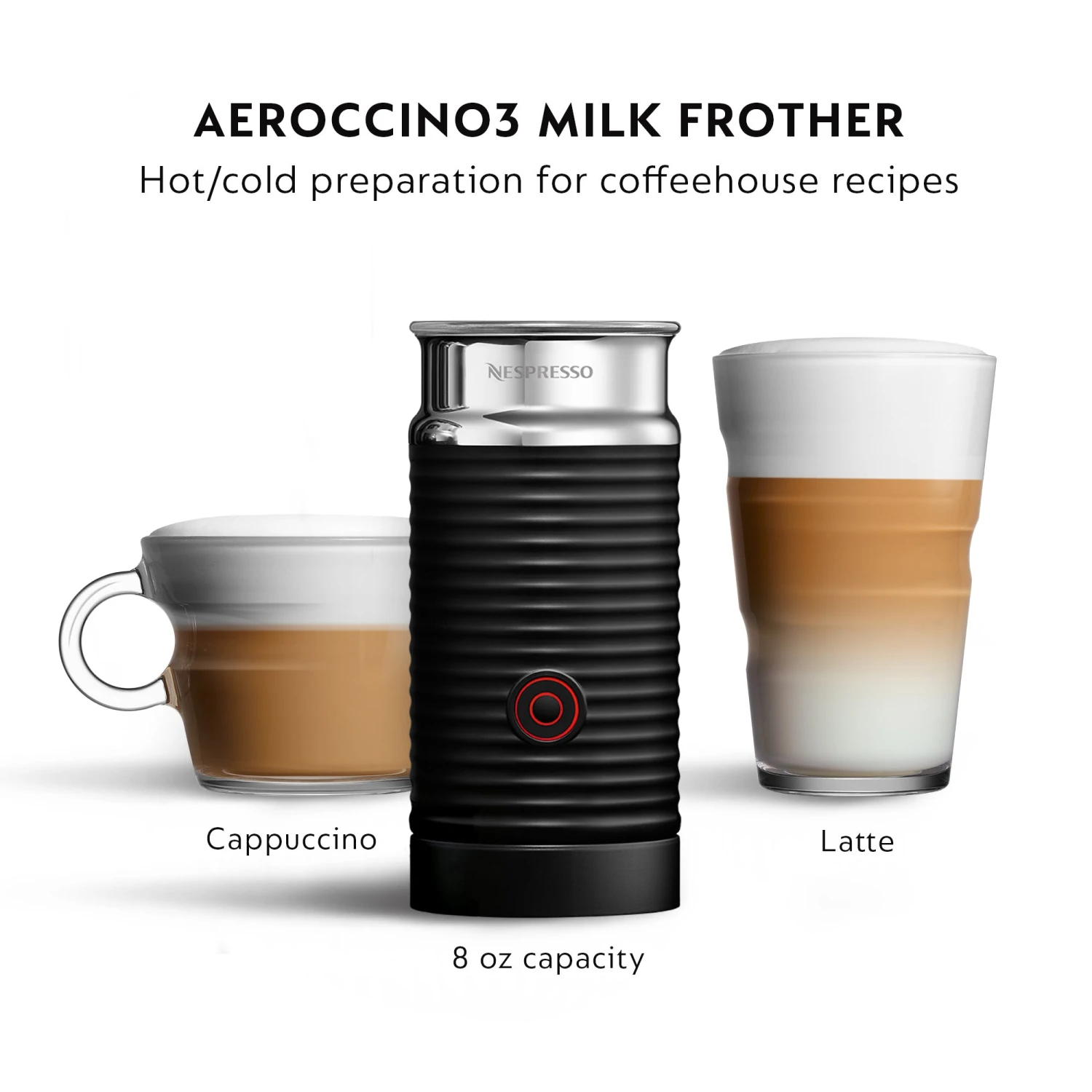 Nespresso Vertuo Next Espresso Machine By DeLonghi With Aeroccino - Matte Black 9 Nespresso Vertuo Next Espresso Machine By DeLonghi With Aeroccino - Matte Black - Image 7