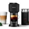 Nespresso Vertuo Next Espresso Machine By DeLonghi With Aeroccino - Matte Black 1 Nespresso Vertuo Next Espresso Machine By DeLonghi With Aeroccino - Matte Black -Coffee Supplies Store ENV120BMAEFrontView