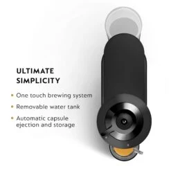 Nespresso Vertuo Next Espresso Machine By DeLonghi With Aeroccino - Matte Black 23 Nespresso Vertuo Next Espresso Machine By DeLonghi With Aeroccino - Matte Black -Coffee Supplies Store ENV120BMAEUltimateSimplicity