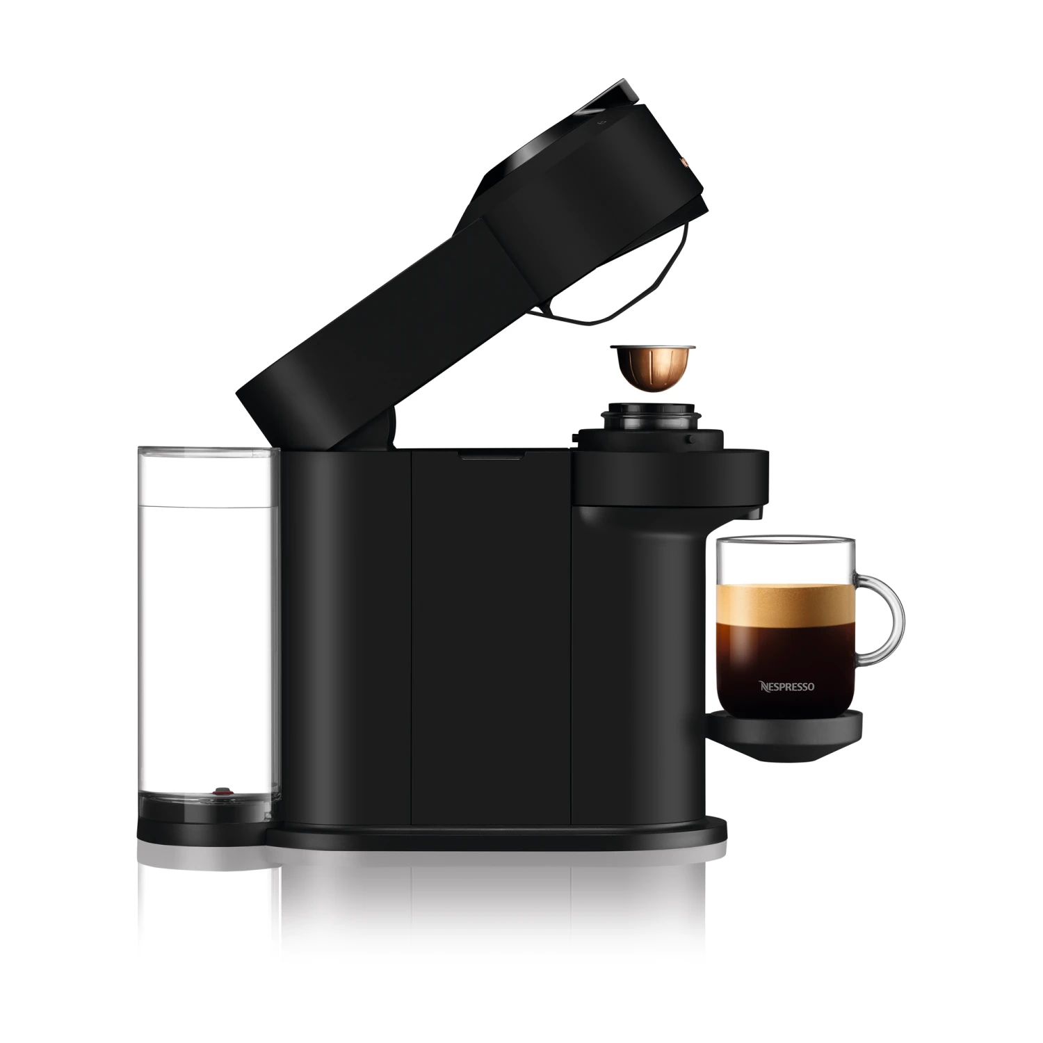Nespresso Vertuo Next Espresso Machine By DeLonghi With Aeroccino - Matte Black 6 Nespresso Vertuo Next Espresso Machine By DeLonghi With Aeroccino - Matte Black - Image 4