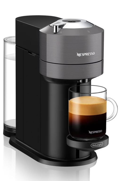 Nespresso Vertuo Next Espresso Machine By DeLonghi - Grey