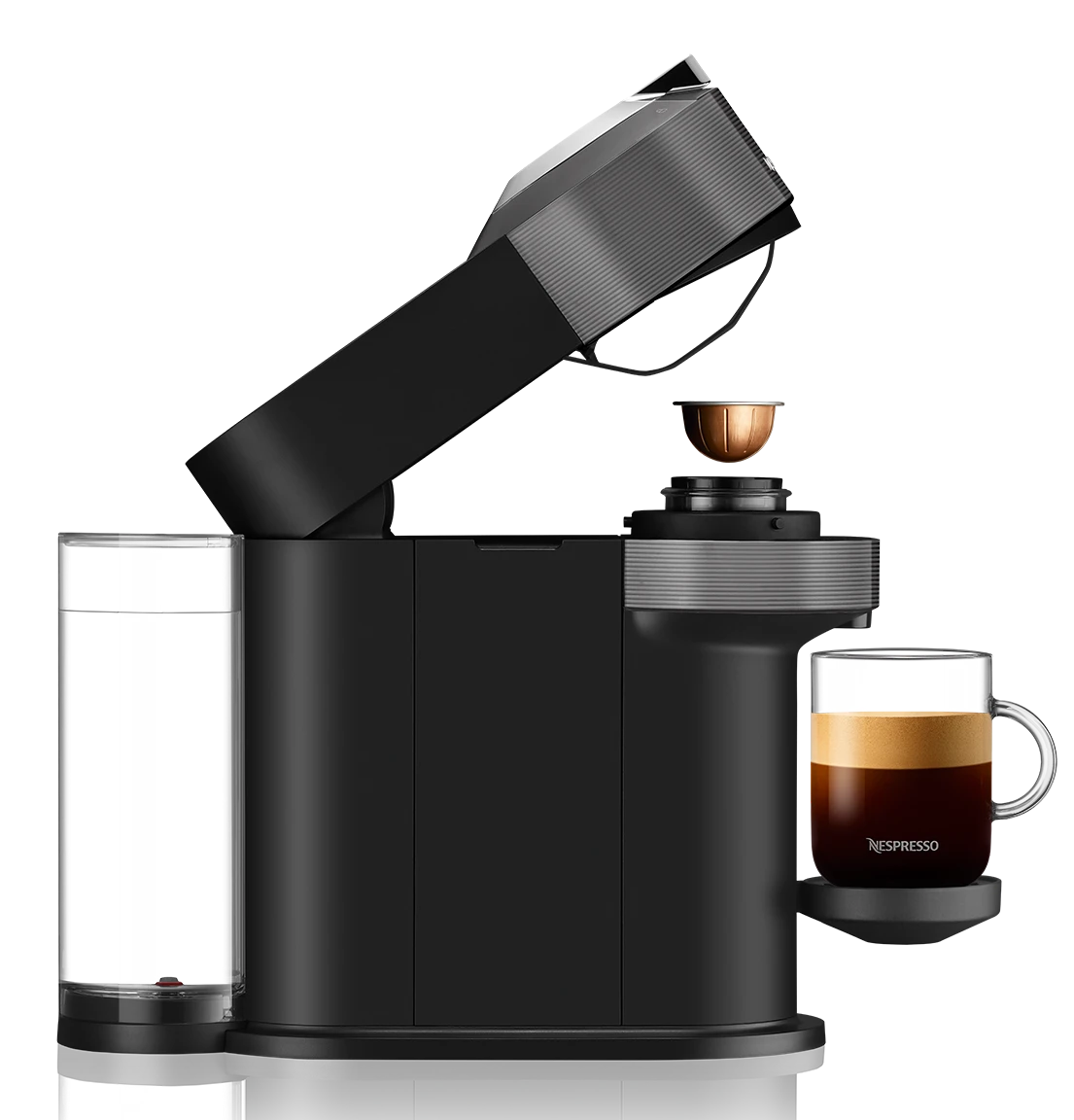 Nespresso Vertuo Next Espresso Machine By DeLonghi - Grey 7 Nespresso Vertuo Next Espresso Machine By DeLonghi - Grey - Image 5