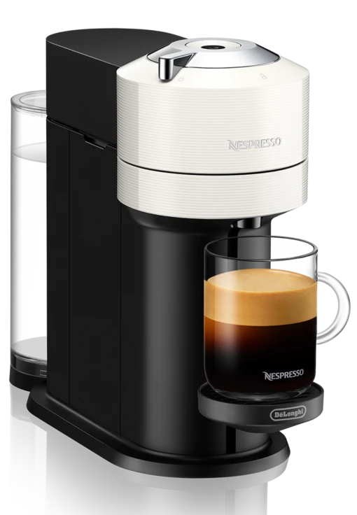 Nespresso Vertuo Next Espresso Machine By DeLonghi - White