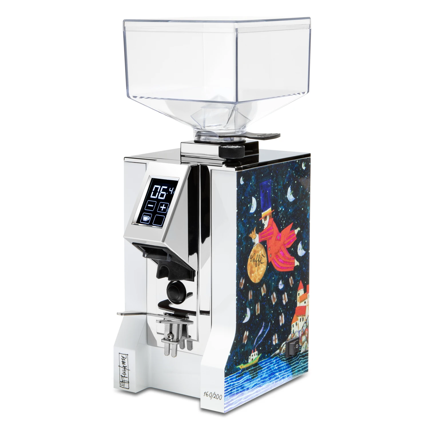Eureka Mignon Arte Espresso Grinder - Matte White 5 Eureka Mignon Arte Espresso Grinder - Matte White - Image 3