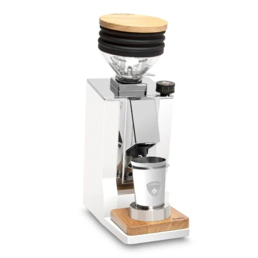 Eureka Oro Mignon Single Dose Grinder - White 4 Eureka Oro Mignon Single Dose Grinder - White -Coffee Supplies Store EURMIGSNGLWHT 0944