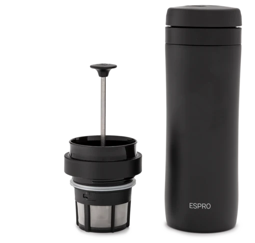 Espro P1 Travel Press For Coffee - Black