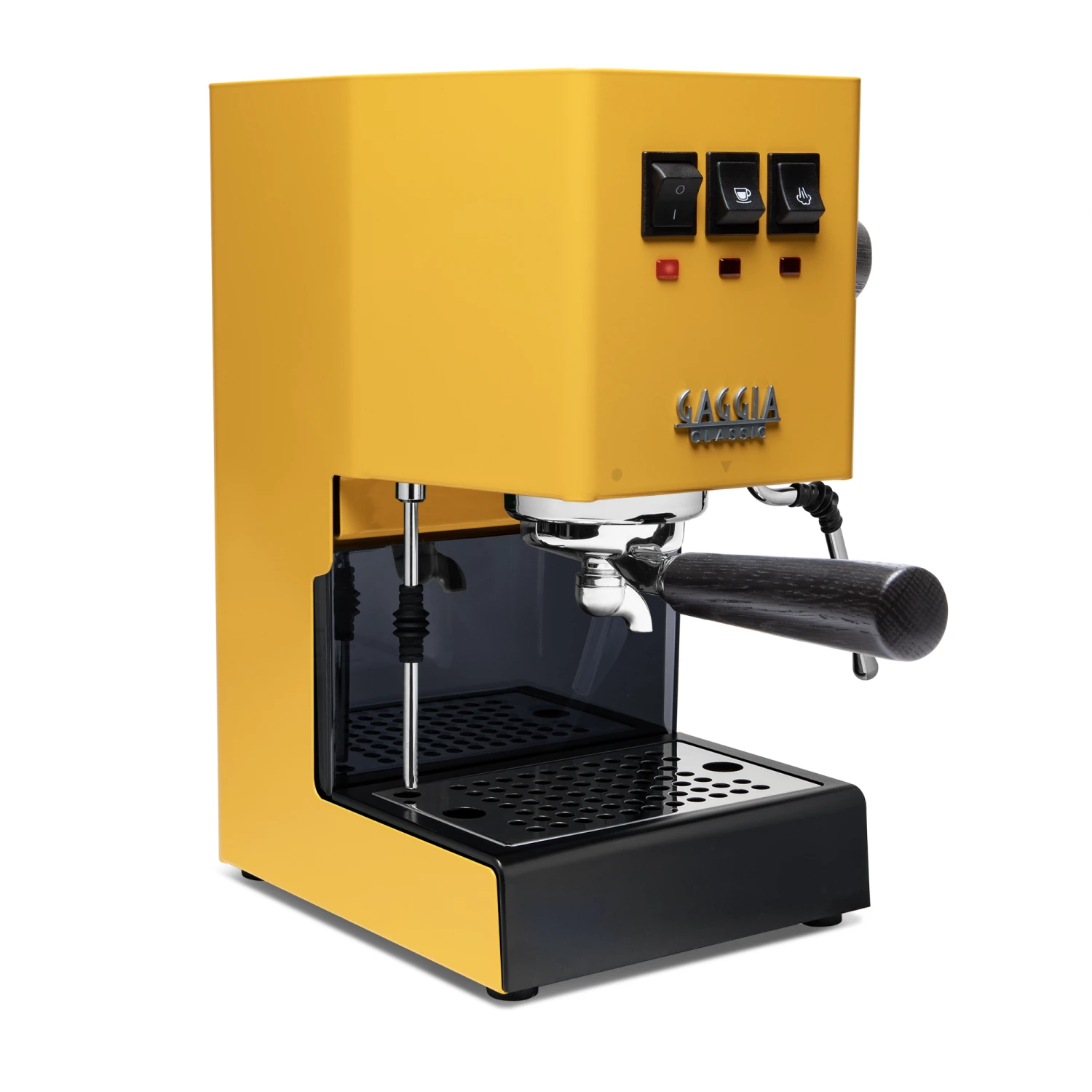Gaggia Classic Evo Pro Espresso Machine In Sunshine Yellow With Blackened Oak 5 Gaggia Classic Evo Pro Espresso Machine In Sunshine Yellow With Blackened Oak - Image 3