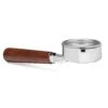 Sapele Bottomless Gaggia Portafilter 2 Sapele Bottomless Gaggia Portafilter -Coffee Supplies Store GASAPPFHNDLBTL