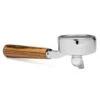 Zebra Wood Single Spout Gaggia Portafilter 1 Zebra Wood Single Spout Gaggia Portafilter -Coffee Supplies Store GAZWPFHNDL1S